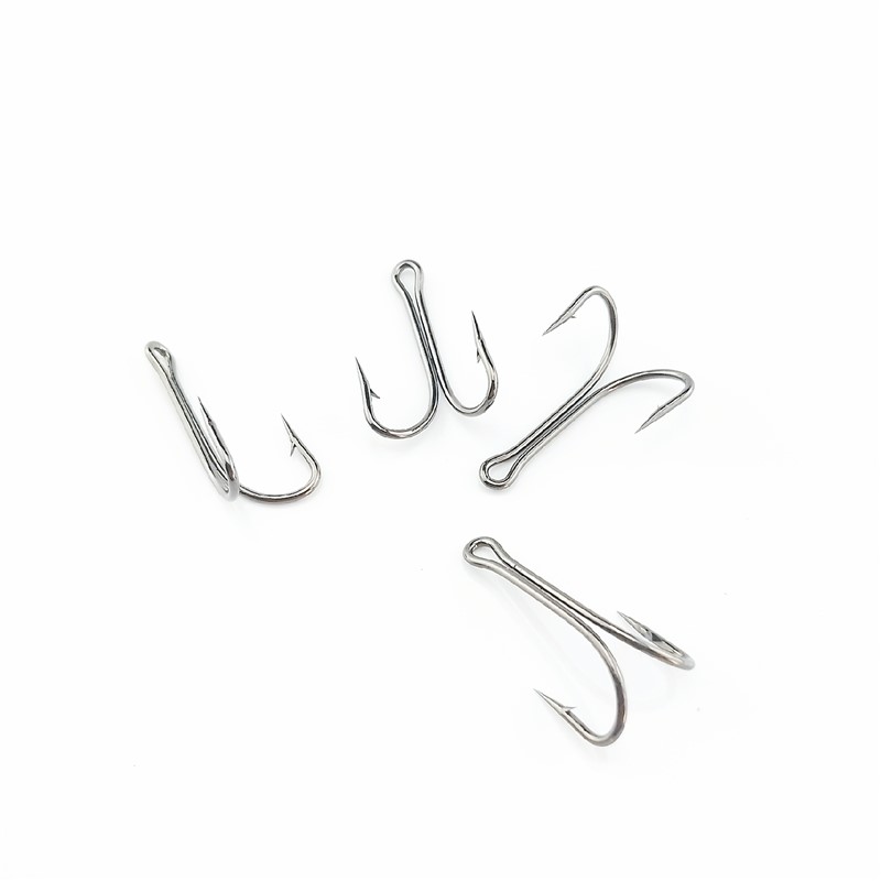 Fishing Hook Assortment - 5 または 10 ピース/ロットダブル釣りフック炭素鋼耐久性のある使用フライタイイングロング高フィッシュフックソフトルアージグ低音アクセサリー