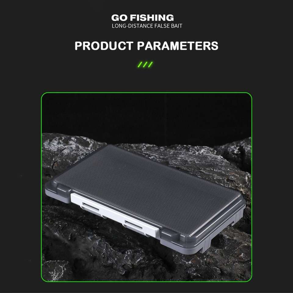 Fishing Hook Jig - 新しいプラスチック製釣り用ボックス、ポータブルスポンジパッド付きフライルアーボックス、ジグヘッドフック収納オーガナイザー、スピナースプーンベイト、鯉釣り道具ケース