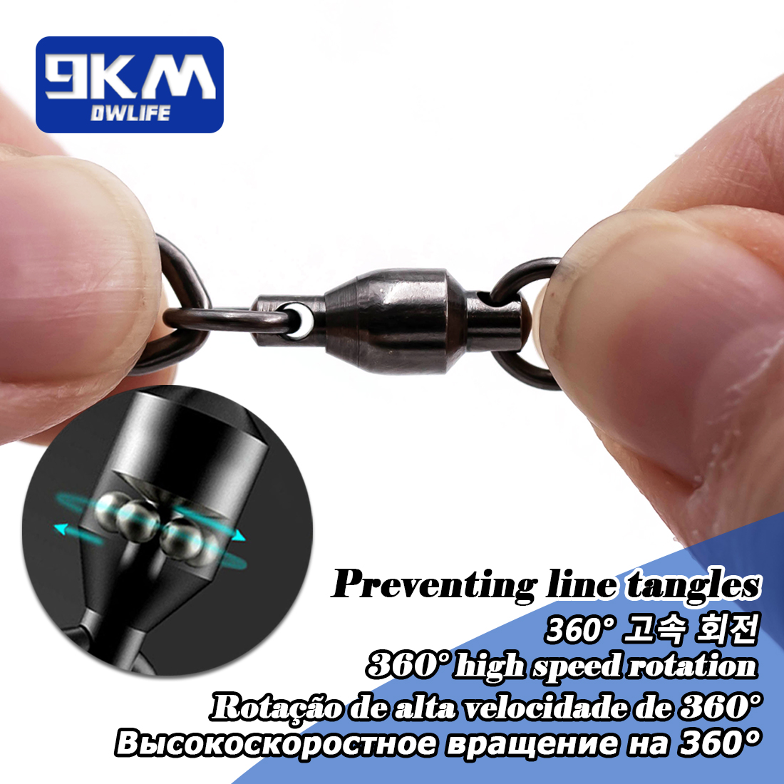 海水魚釣り用のボールベアリング,ステンレス鋼コネクタ,パワー - Fishing Hook Offset のレビューと価格