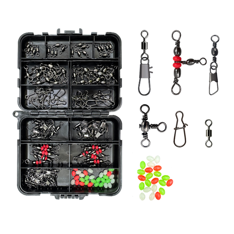 ShareShark 140個釣りアクセサリーセット、ルアー - Fishing Hook Offset のレビューと価格
