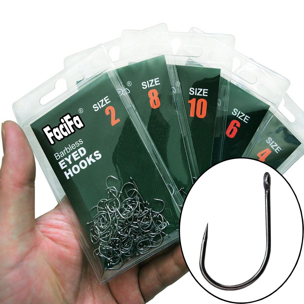 鯉釣り用釣り針、ピンなしサークル型、穴付き、サイズ2 4 6 - Fishing Hook Assortment のレビューと価格