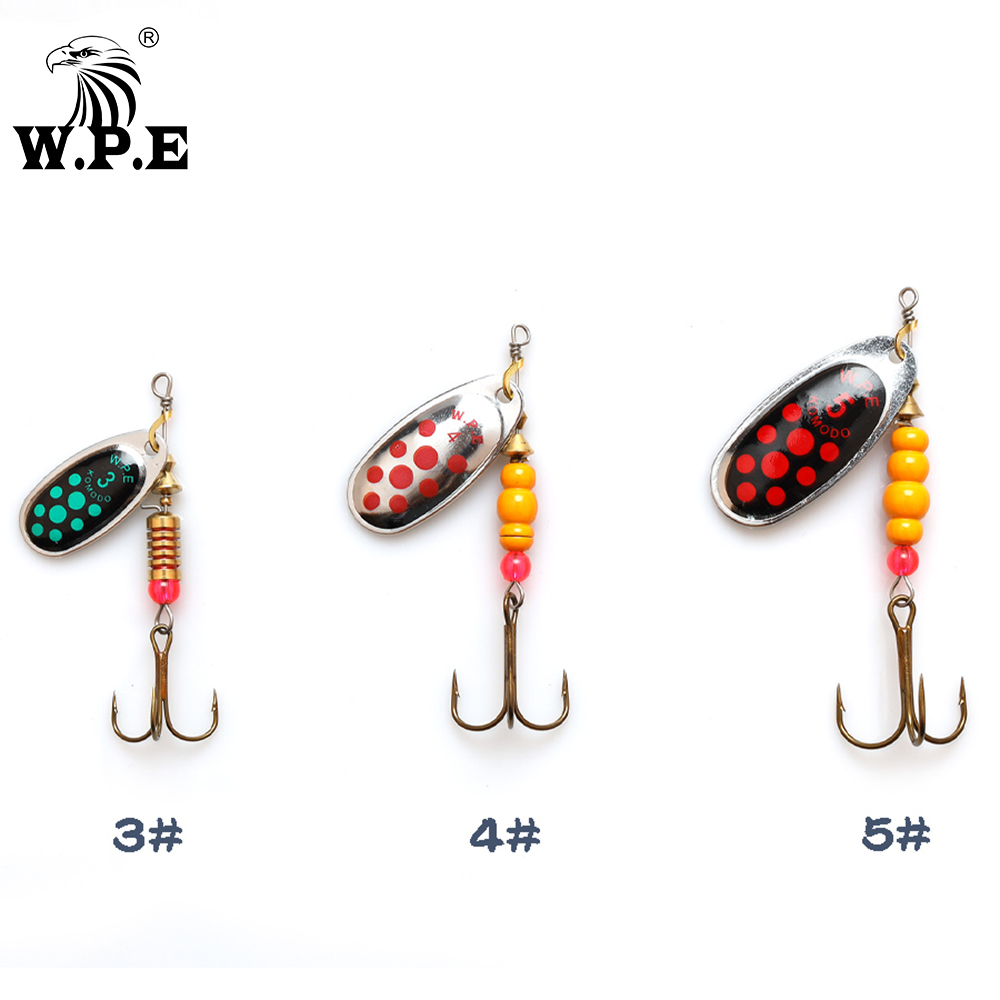 W.P.E 新品スピナールアー 1個 3 # /4 # /5 - Fishing Hook Treble のレビューと価格