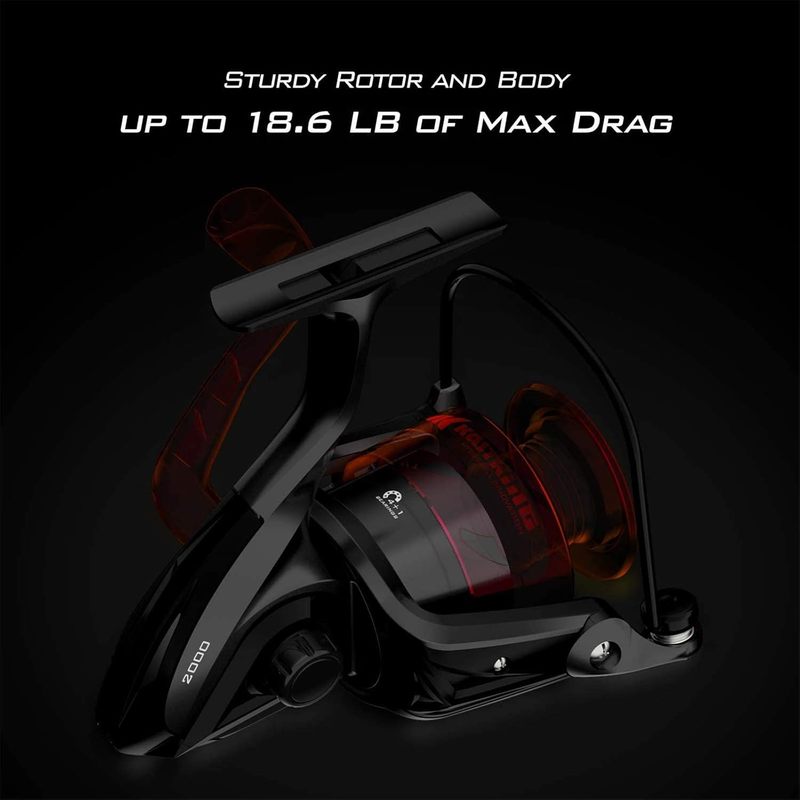KastKing Brutus スピニングリール 淡水グラフ - Daiwa Reel Fuego のレビューと価格