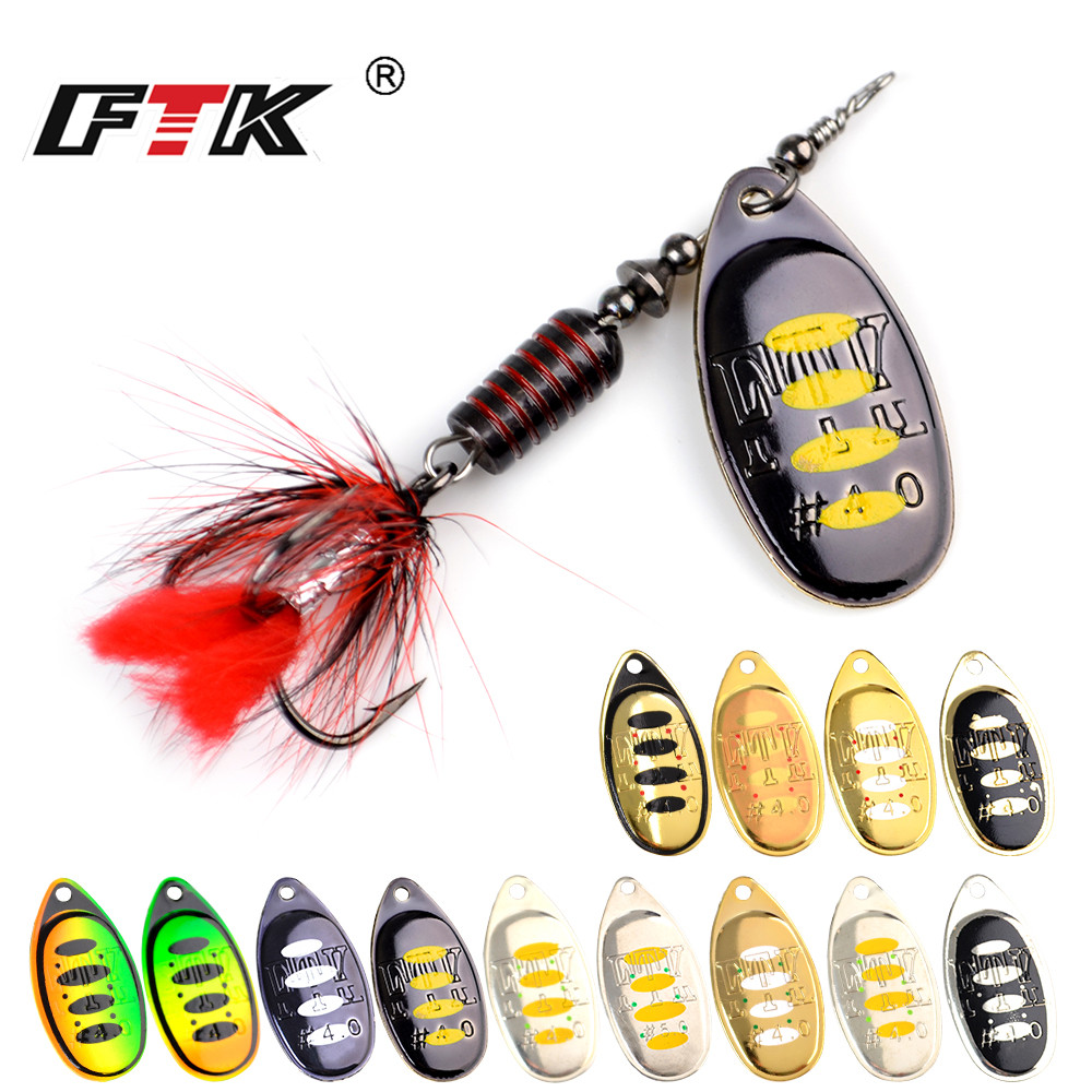 NGB 1個入りスピナーベイトスプーンルアー メタルフィッシ - Fishing Hook Treble のレビューと価格