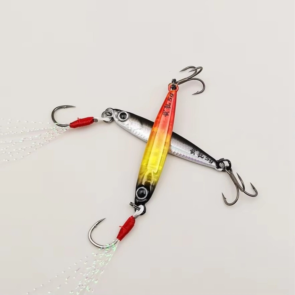 3g 重量ミニ VIB フィッシングルアー人工餌金属素材メタ - Fishing Hook Treble のレビューと価格